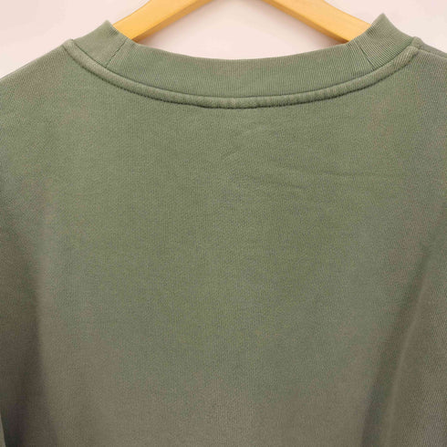 アディダスオリジナルス adidas Originals REFOIL OVERSIZED CREW トレフォイルロゴ プリント スウェット トレーナー メンズ JPN:L