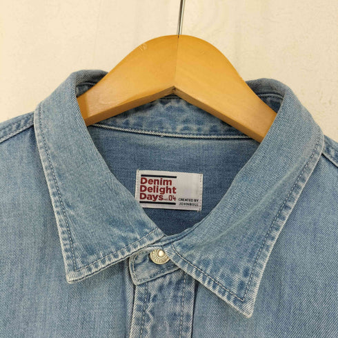 ジョンブル Johnbull Denim Delight Days CREATED 8ozデニムタックボタンシャツ メンズ JPN:S