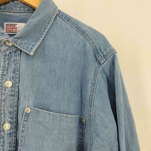 ジョンブル Johnbull Denim Delight Days CREATED 8ozデニムタックボタンシャツ メンズ JPN:S