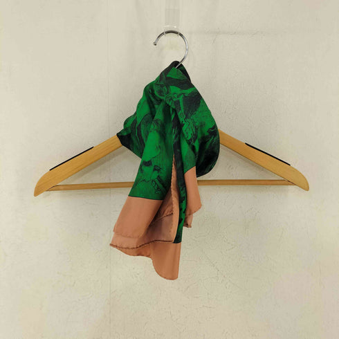ドリスヴァンノッテン DRIES VAN NOTEN FARRIER 絵画 アート シルクスカーフ メンズ