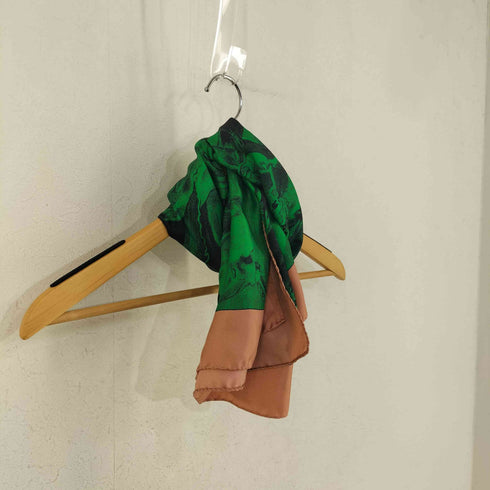 ドリスヴァンノッテン DRIES VAN NOTEN FARRIER 絵画 アート シルクスカーフ メンズ