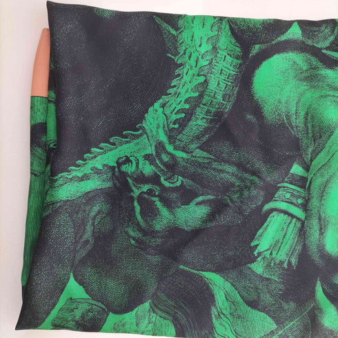 ドリスヴァンノッテン DRIES VAN NOTEN FARRIER 絵画 アート シルクスカーフ メンズ