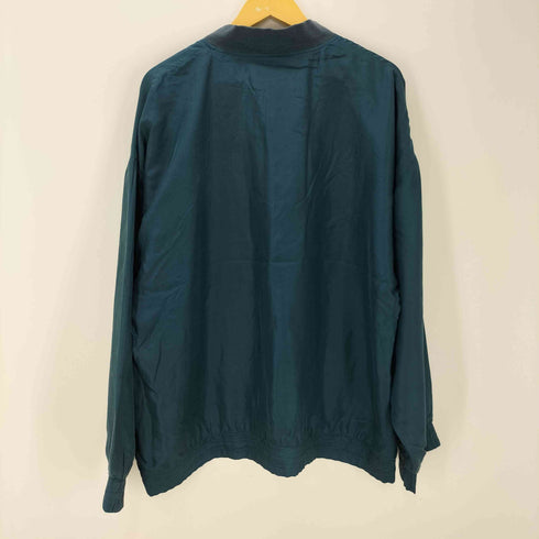 VIZOR シルク100% ジップアップジャケット メンズ JPN:XL