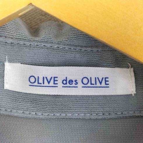 オリーブデオリーブ OLIVE des OLIVE ボリュームスリーブシャツワンピース レディース FREE