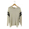 ロクビューティーアンドユースユナイテッドアローズ 6 BEAUTY & YOUTH UNITED ARROWS COTTON NYLON FOOT BALL LINE T-SHIRT レディース JPN:S