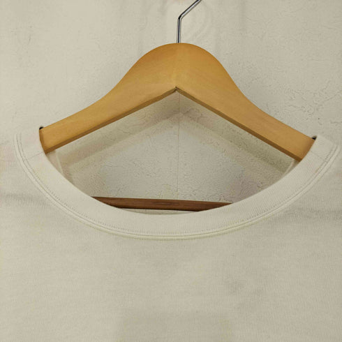 ロクビューティーアンドユースユナイテッドアローズ 6 BEAUTY & YOUTH UNITED ARROWS COTTON NYLON FOOT BALL LINE T-SHIRT レディース JPN:S