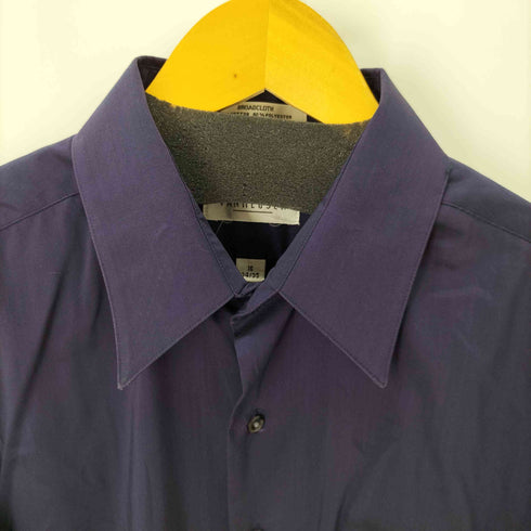 ヴァンヒューゼン VAN HEUSEN 90-2000s 玉虫 玉蟲 タマムシカラー プレーンドレスシャツ メンズ 16 34/35