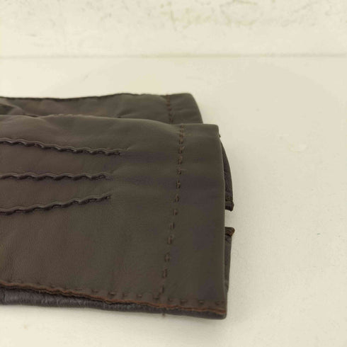 DENTS 裏地カシミア100 レザーグローブ メンズ