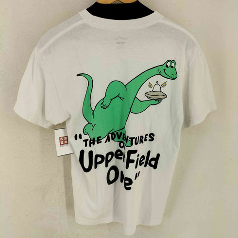 upper field one 両面プリント 恐竜 宇宙人 プリントTシャツ メンズ JPN:M