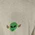 upper field one 両面プリント 恐竜 宇宙人 プリントTシャツ メンズ JPN:M