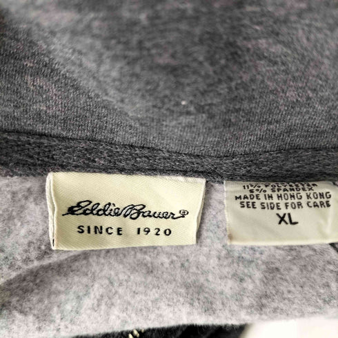エディーバウアー Eddie Bauer ハーフジップラグランスウェット メンズ JPN:XL