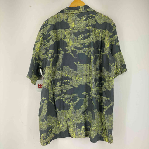ディーゼル DIESEL S-FRANK-A 総柄オープンカラー S/S シャツ メンズ EUR:52
