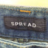SPREAD センターシーム フレアデニムパンツ レディース 61