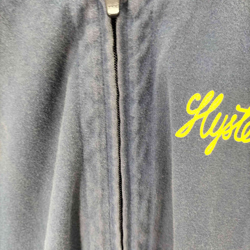 ヒステリックグラマー HYSTERIC GLAMOUR バックプリントジップアップパーカー フェード Y2K メンズ JPN:S