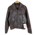 ショット Schott 642VS 襟付 シングルライダースジャケット メンズ US:36