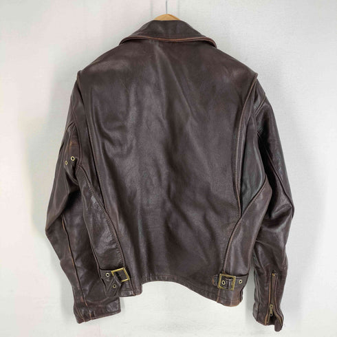 ショット Schott 642VS 襟付 シングルライダースジャケット メンズ US:36