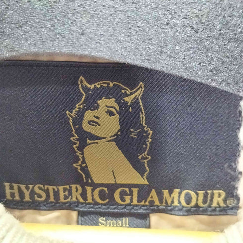 ヒステリックグラマー HYSTERIC GLAMOUR プリマロフトブルゾンジャケット ワッペン ヒスガール Y2K メンズ JPN:S