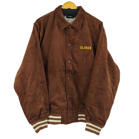 エクストララージ XLARGE EMBROIDERY EMBLEM CORDUROY JACKET メンズ import:XL
