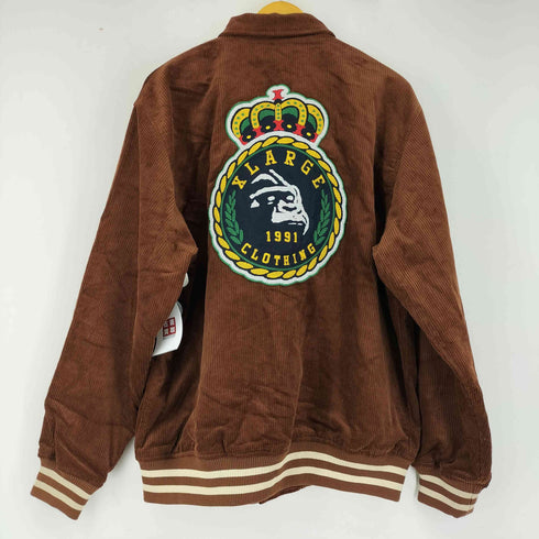 エクストララージ XLARGE EMBROIDERY EMBLEM CORDUROY JACKET メンズ import:XL
