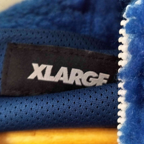 エクストララージ XLARGE HALF ZIP BOA HOODIE メンズ import:XL