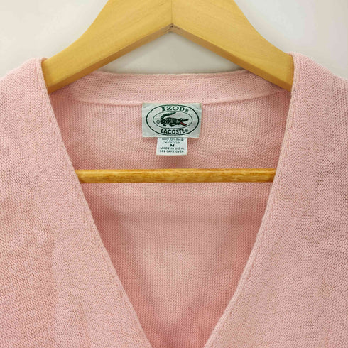 アイゾッドラコステ IZOD LACOSTE 80s-90s USA製 アクリルカーディガン メンズ M