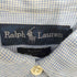ラルフローレン RALPH LAUREN 80-90s BLAKE 千鳥格子柄 ポニー刺繍 ボタンダウン ロングスリーブシャツ メンズ import:XL