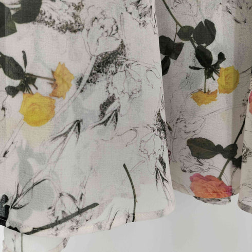 エポカ Epoca ラスティックフラワー フレアスカート レディース JPN:40