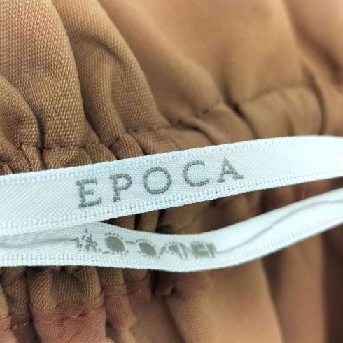 エポカ Epoca ウエストベルトテーパードパンツ レディース