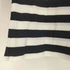バーバリーブルーレーベル BURBERRY BLUE LABEL ハートロゴ刺繍 ボーダー Vネック Tシャツ レディース EUR:38