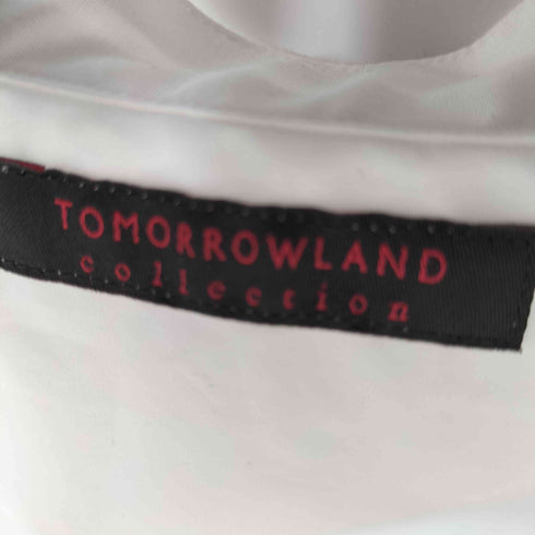 トゥモローランドコレクション TOMORROWLAND collection 2024SS ドッピオタイプライター フロントフリルブラウス レディース JPN:36