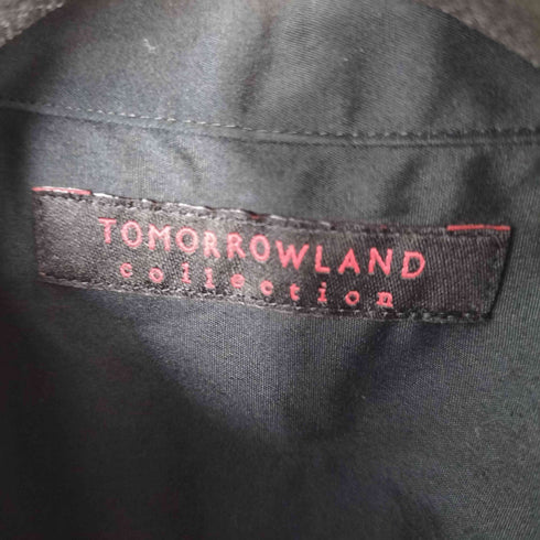 トゥモローランドコレクション TOMORROWLAND collection 2024SS ドッピオタイプライター フロントフリルブラウス レディース JPN:36