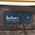 カラー kolor PANTS タックワイドパンツ レディース 1