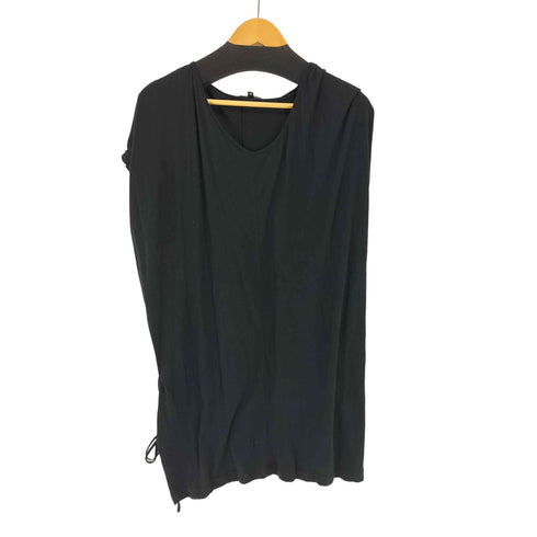 アンドゥムルメステール Ann DEMEULEMEESTER ポルトガル製 フード付き ノースリーブワンピース レディース 36