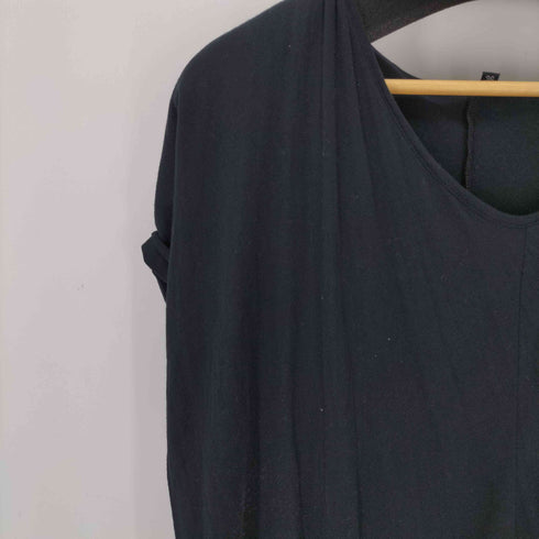アンドゥムルメステール Ann DEMEULEMEESTER ポルトガル製 フード付き ノースリーブワンピース レディース 36