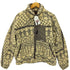 ジェリー GERRY 総柄 ジップアップ ボア ブルゾン ジャケット メンズ import:M