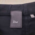 ディオール Dior 09AW ファスナーヘム ストレッチ スリム タイト スキニー パンツ レディース 30