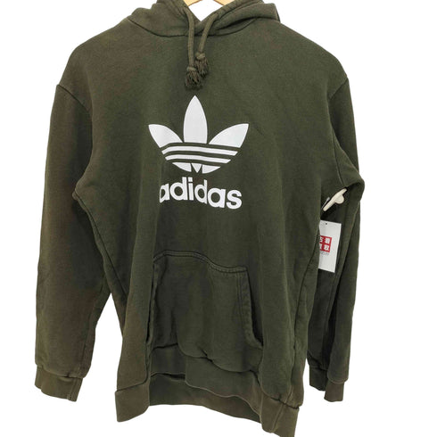 アディダス adidas トレフォイルロゴ プルオーバーパーカー メンズ import:M