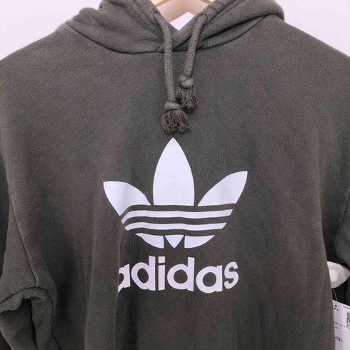 アディダス adidas トレフォイルロゴ プルオーバーパーカー メンズ import:M