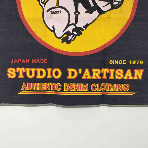 スタジオダルチザン STUDIO DARTISAN デニムバナー タペストリー 壁掛け LEEモチーフ メンズ ONE SIZE