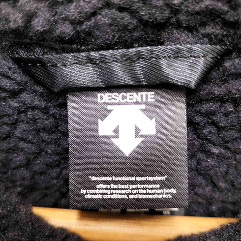 デサント descente ジップアップ ロングボアコート メンズ import:M