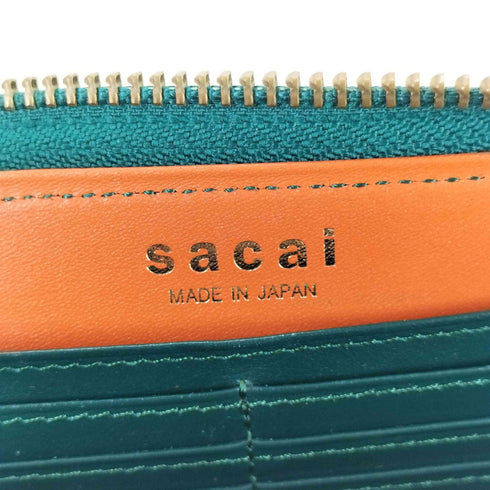 サカイ Sacai L字ジップ ロングウォレット メンズ