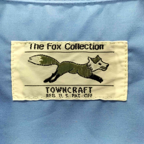 ザフォックスコレクション THE FOX COLLECTION ロゴ刺繍 半袖シャツ メンズ JPN:L