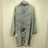 GITANO 80-90S 裏地総柄 ロングデニムジャケット レディース import:M