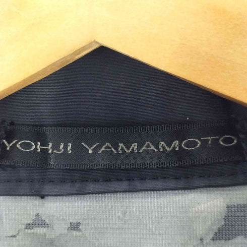 ヨウジヤマモト Yohji Yamamoto 袖YFM刺繍 フロントダブルジップ マウンテンパーカー メンズ JPN:4