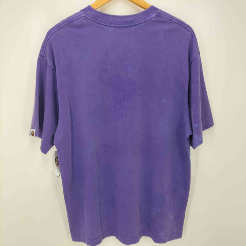 アベイシングエイプ A BATHING APE GARMENT DYE RHINESTONE LOGO RELAXED FIT TEE メンズ import:M