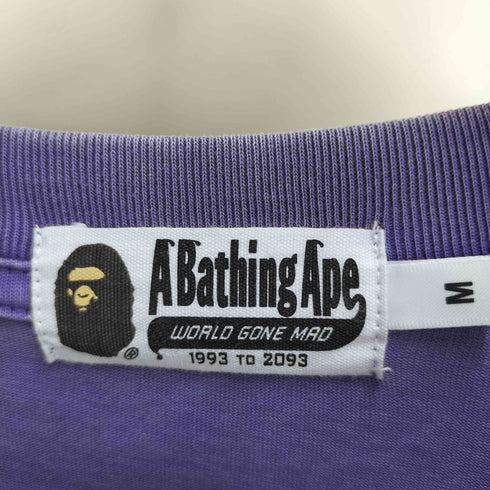 アベイシングエイプ A BATHING APE GARMENT DYE RHINESTONE LOGO RELAXED FIT TEE メンズ import:M