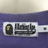 アベイシングエイプ A BATHING APE GARMENT DYE RHINESTONE LOGO RELAXED FIT TEE メンズ import:M