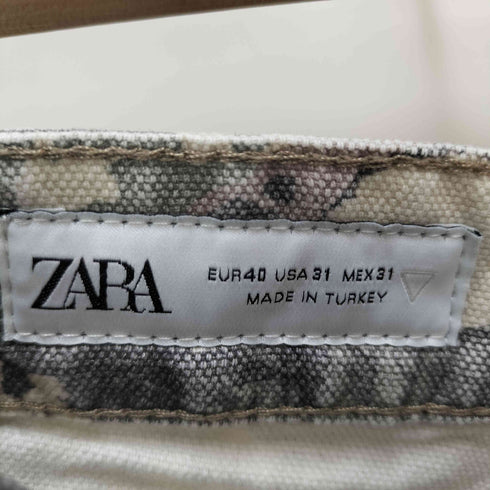 ザラ ZARA リアルツリー ワイド ペインターパンツ メンズ JPN:40
