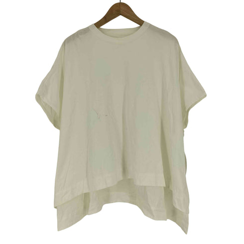 ハバーサック HAVERSACK 24SS OVERSIZED CREW NECK SLEEVELESS T オーバーサイズ クルーネック スリーブレス Tシャツ レディース JPN:1