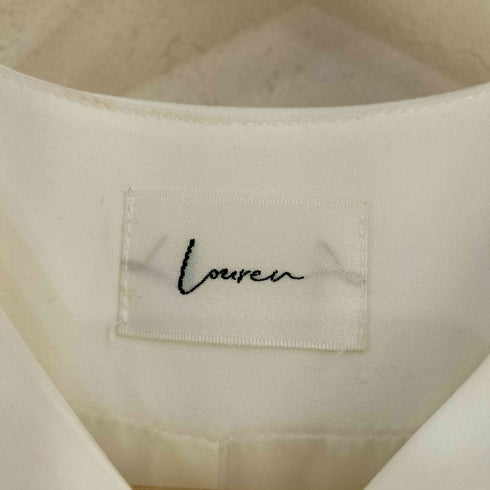 ローレン louren front button volume onepiece フロントボタンボリュームワンピース レディース FREE
